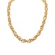 COLLANA CATENA A DOPPIA MAGLIA CON ANELLI LISCI E INTRECCIATI ALTERNATI - SW25944B20 COLLANA CATENA A DOPPIA MAGLIA CON ANELLI LISCI E INTRECCIATI ALTERNATI - SW25944B20