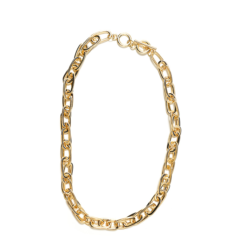 COLLANA CATENA A DOPPIA MAGLIA - SW25944B22 COLLANA CATENA A DOPPIA MAGLIA - SW25944B22