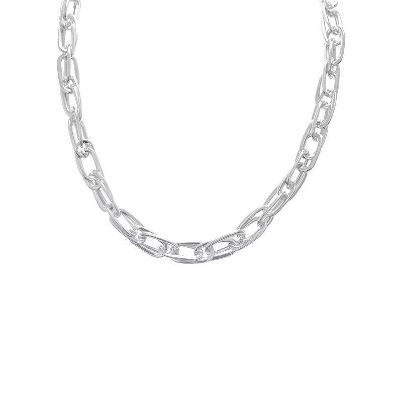 COLLANA CATENA A DOPPIA MAGLIA - SW25944B22 COLLANA CATENA A DOPPIA MAGLIA - SW25944B22