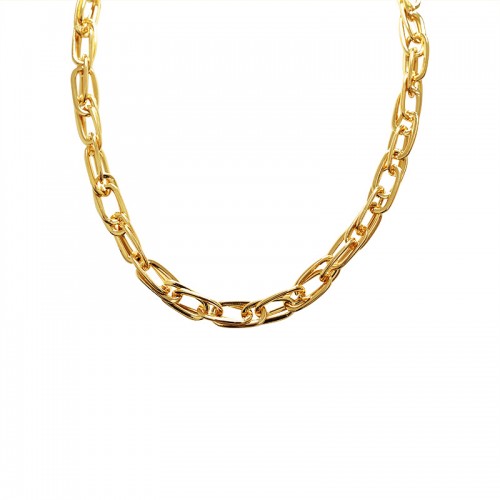 COLLANA CATENA A DOPPIA MAGLIA - SW25944B22
