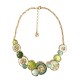 COLLANA CON ALBERI DELLA VITA E DISCHI SMALTATI - SW2688C806