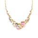 COLLANA ONDE MARINE SMALTATE CON CRISTALLI - SW2688C808
