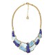 COLLANA CON FRAMMENTI ORGANICI SMALTATI - SW2688C821
