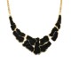 COLLANA CON FRAMMENTI ORGANICI SMALTATI - SW2688C821