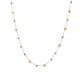 COLLANA DI PERLINE CON CRISTALLI 4MM - XT24344A291
