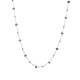 COLLANA DI PERLINE CON CRISTALLI 4MM - XT24344A291