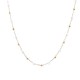 COLLANA DI PERLINE CON CRISTALLI 4MM - XT24344A291
