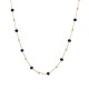 COLLANA DI PERLINE CON CRISTALLI 3MM - JN211128544E13