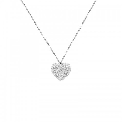 COLLANA CON PENDENTE CUORE IN STRASS - YC2472B637