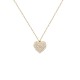 COLLANA CON PENDENTE CUORE IN STRASS - YC2472B637 COLLANA CON PENDENTE CUORE IN STRASS - YC2472B637