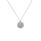 COLLANA CON PENDENTE TONDO IN STRASS - YC2472B639 COLLANA CON PENDENTE TONDO IN STRASS - YC2472B639