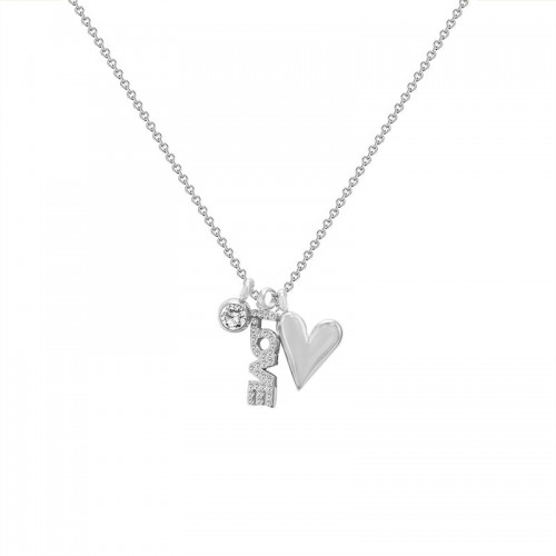COLLANA CON SCRITTA 'LOVE' IN ZIRCONI - YC2472B950