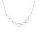 COLLANA CON CUORI IN STRASS - YC25104B330 COLLANA CON CUORI IN STRASS - YC25104B330