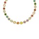 COLLANA CON ZIRCONI ROTONDI COLORATI - YC25312C340