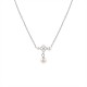 COLLANA PENDENTE QUADRIFOGLIO E PERLA - YC2548B143