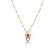 COLLANA PENDENTE PESCE ROSA - YC25544B147