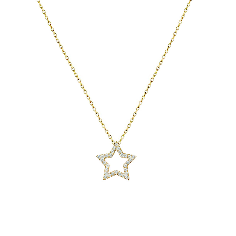 COLLANA CON PENDENTE IN STRASS DI VARIE FORME - YC2564B/YC2568B COLLANA CON PENDENTE IN STRASS DI VARIE FORME - YC2564B/YC2568B