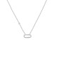 COLLANA CON PUNTO LUCE E CIONDOLO A GRAFFETTA IN STRASS - YC2564B214 COLLANA CON PUNTO LUCE E CIONDOLO A GRAFFETTA IN STRASS - YC2564B214