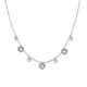COLLANA CON CUORI PENDENTI IN ZIRCONE - YC25704B254