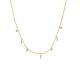 COLLANA CON PENDENTI PESCI E STRASS - YC25704B350