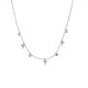 COLLANA CON CROCI PENDENTI IN ZIRCONE - YC25744B252