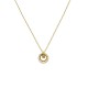 COLLANA CON PENDENTE A DOPPIO CERCHIO CON STRASS - YC2576B343 COLLANA CON PENDENTE A DOPPIO CERCHIO CON STRASS - YC2576B343