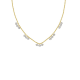 COLLANA A CATENA CON ZIRCONI PENDENTI - YC260064D202