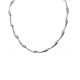 COLLANA CON ELEMENTI A GOCCIA E ZIRCONI - YC26208C908