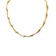 COLLANA CON ELEMENTI A GOCCIA E ZIRCONI - YC26208C908