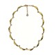 COLLANA CON ELEMENTI CURVI E ZIRCONI - YC26208C909
