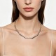 COLLANA CON ELEMENTI CONICI E ZIRCONI - YC26208C910