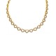 COLLANA CUORI TRAFORATI CON PAVÉ DI ZIRCONI - YC26240C877