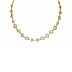 COLLANA QUADRIFOGLI TRAFORATI CON PAVÉ DI ZIRCONI - YC26240C879