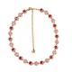 COLLANA A FIORI CON ZIRCONI COLORATI - YC26240C883