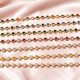 BRACCIALE A FIORI CON ZIRCONI COLORATI - YC26128C882