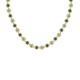 COLLANA A FIORI CON ZIRCONI COLORATI - YC26240C883