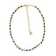 COLLANA GEOMETRICA CON ZIRCONI MULTITAGLIO COLORATI - YC26288C888