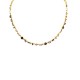 COLLANA GEOMETRICA CON ZIRCONI MULTITAGLIO COLORATI - YC26288C888