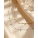 COLLANA CON SFERE E PUNTI LUCE - YC2664C937