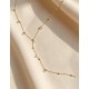 COLLANA A Y CON SFERE E ZIRCONI PENDENTI - YC2664C943