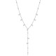 COLLANA A Y CON SFERE E ZIRCONI PENDENTI - YC2664C943