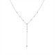 COLLANA A Y CON PUNTI LUCE E CUORI - YC2672C930