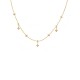 COLLANA CON ZIRCONI E FIORELLINI PENDENTI - YC2696C939