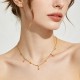 COLLANA CON CUORI PENDENTI E ZIRCONI - YC2696C941