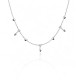 COLLANA CON CUORI PENDENTI E ZIRCONI - YC2696C941