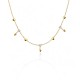 COLLANA CON CUORI PENDENTI E ZIRCONI - YC2696C941