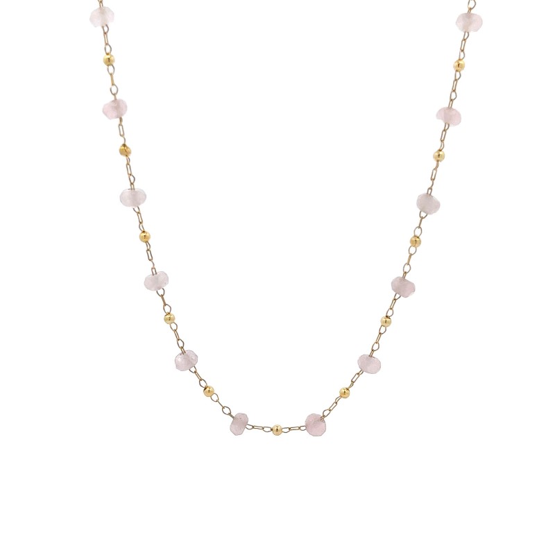 COLLANA CON PIETRE NATURALI - YK22392D817