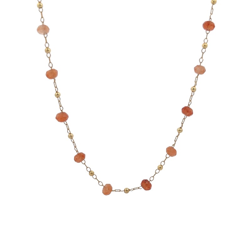 COLLANA CON PIETRE NATURALI - YK22392D817