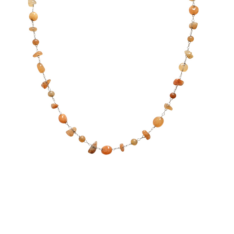 COLLANA CON PIETRE COLORATE - YK22464D815
