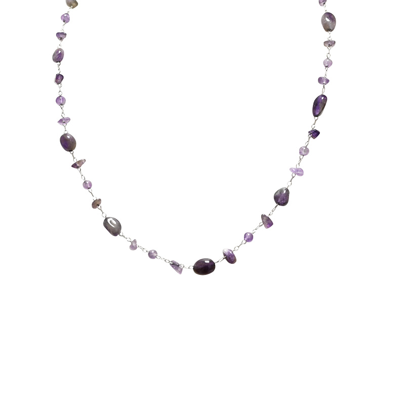 COLLANA CON PIETRE COLORATE - YK22464D815